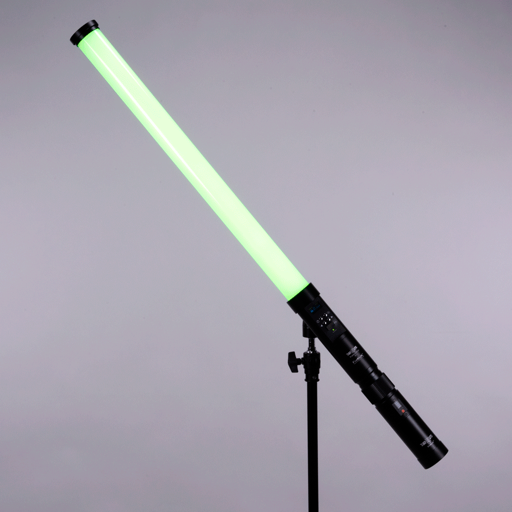 DaoLite: Prizmo Edition DLC-2 LED Tube Light - 2' RGBW+T 360 Degree Tube LED Wand Light Kit w/ Battery from Fotodiox