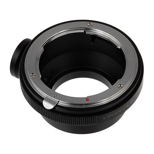 Fotodiox Lens Adapter with Built-In Aperture Control Dial - Compatible with Nikon F Mount G-Type D/SLR Lenses to Nikon 1-Series Mirrorless Cameras