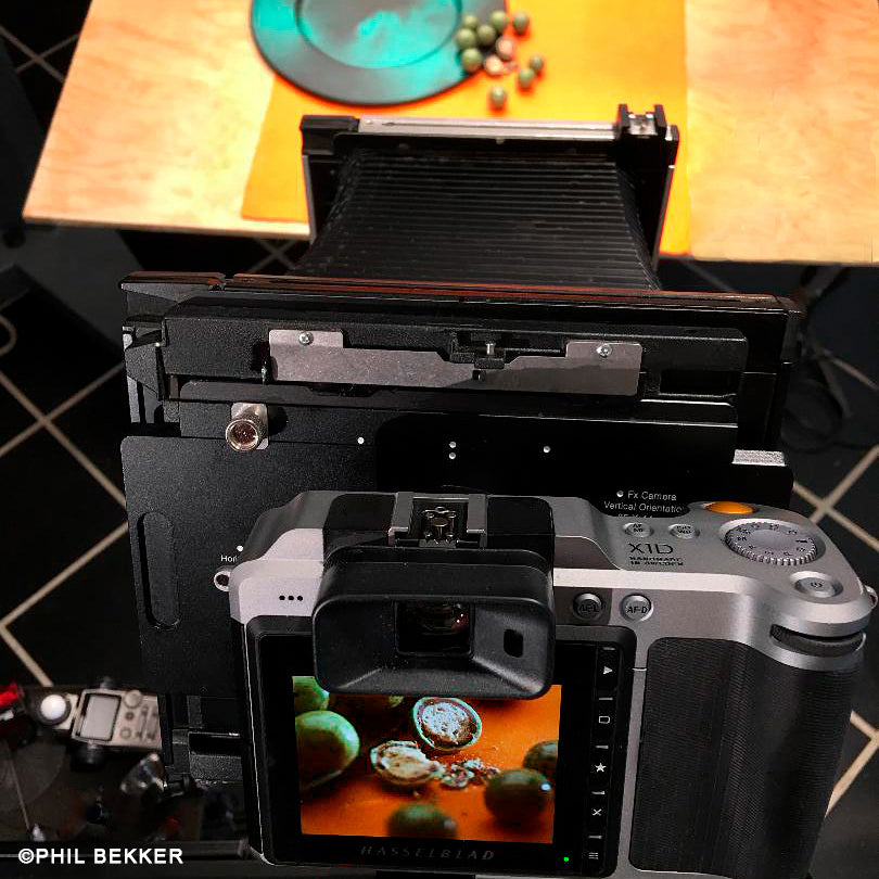 Fotodiox Pro Lens Adapter - Hasselblad XCD Mount Mirrorless Cameras to Large Format 4x5 View Cameras with a Graflok Rear Standard - Shift / Stitch Adapter