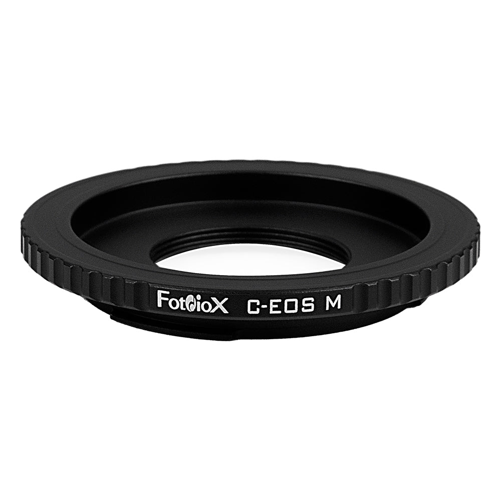 Fotodiox Lens Mount Adapter - C-Mount CCTV / Cine Lens to Canon EOS M (EF-M Mount) Mirrorless Camera Body