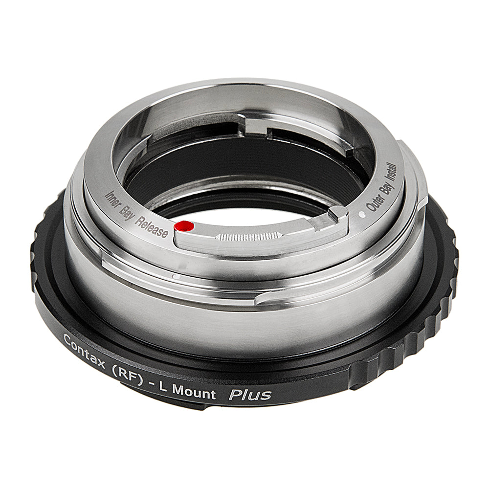 Fotodiox Pro Lens Adapter Plus - Compatible with Contax Rangefinder (Inner & Outer Bayonet) Mount Lens to fit L-Mount Alliance Mirrorless Cameras