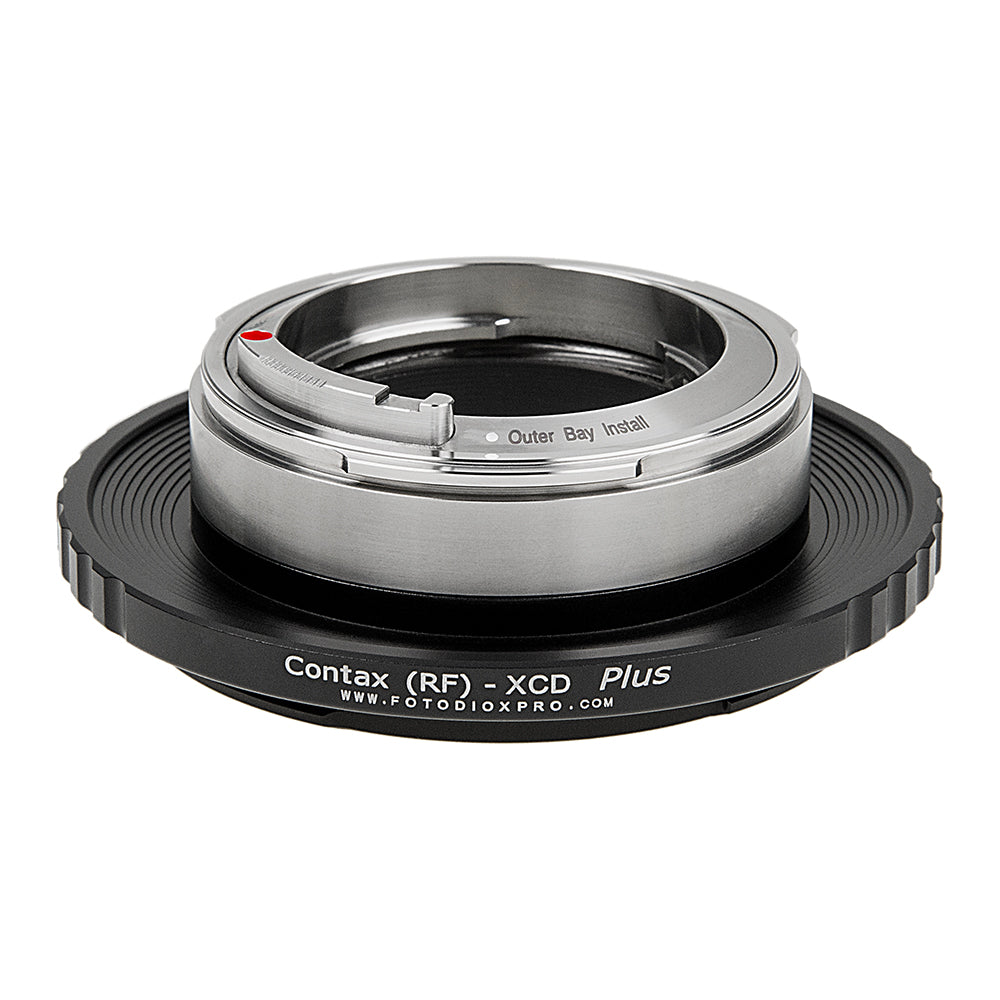 Fotodiox Pro Lens Adapter Plus - Compatible with Contax Rangefinder (Inner & Outer Bayonet) Mount Lens to fit Hasselblad X-System (XCD) Mount Mirrorless Cameras