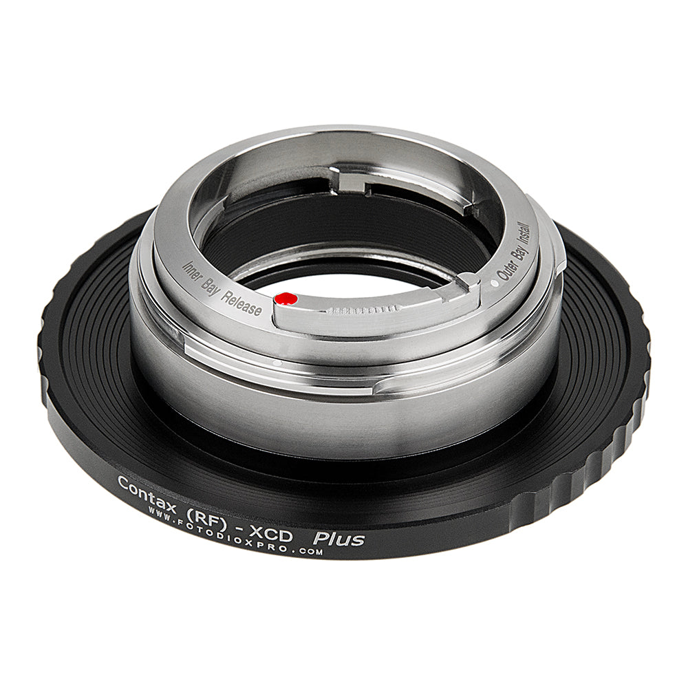 Fotodiox Pro Lens Adapter Plus - Compatible with Contax Rangefinder (Inner & Outer Bayonet) Mount Lens to fit Hasselblad X-System (XCD) Mount Mirrorless Cameras