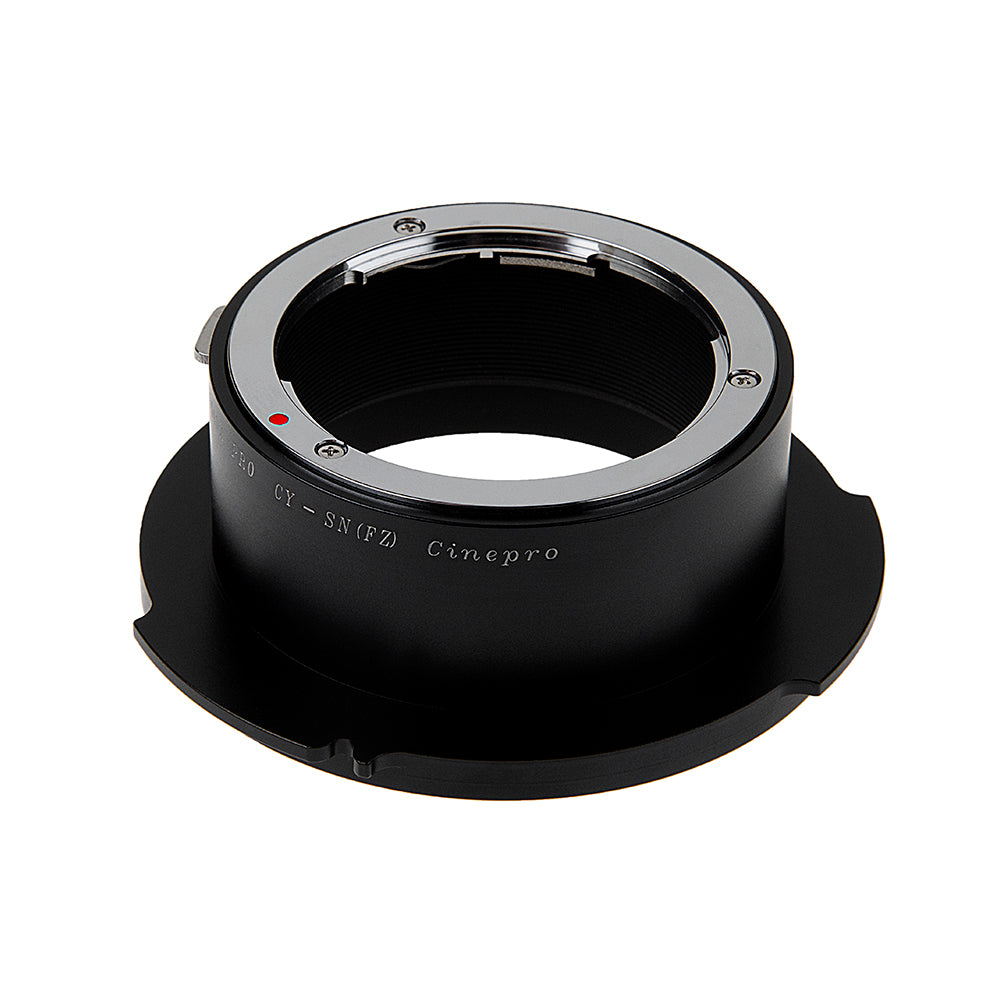 Fotodiox Pro Lens Adapter - Compatible with Contax/Yashica (CY) SLR Lenses to Sony CineAlta FZ-Mount Cameras