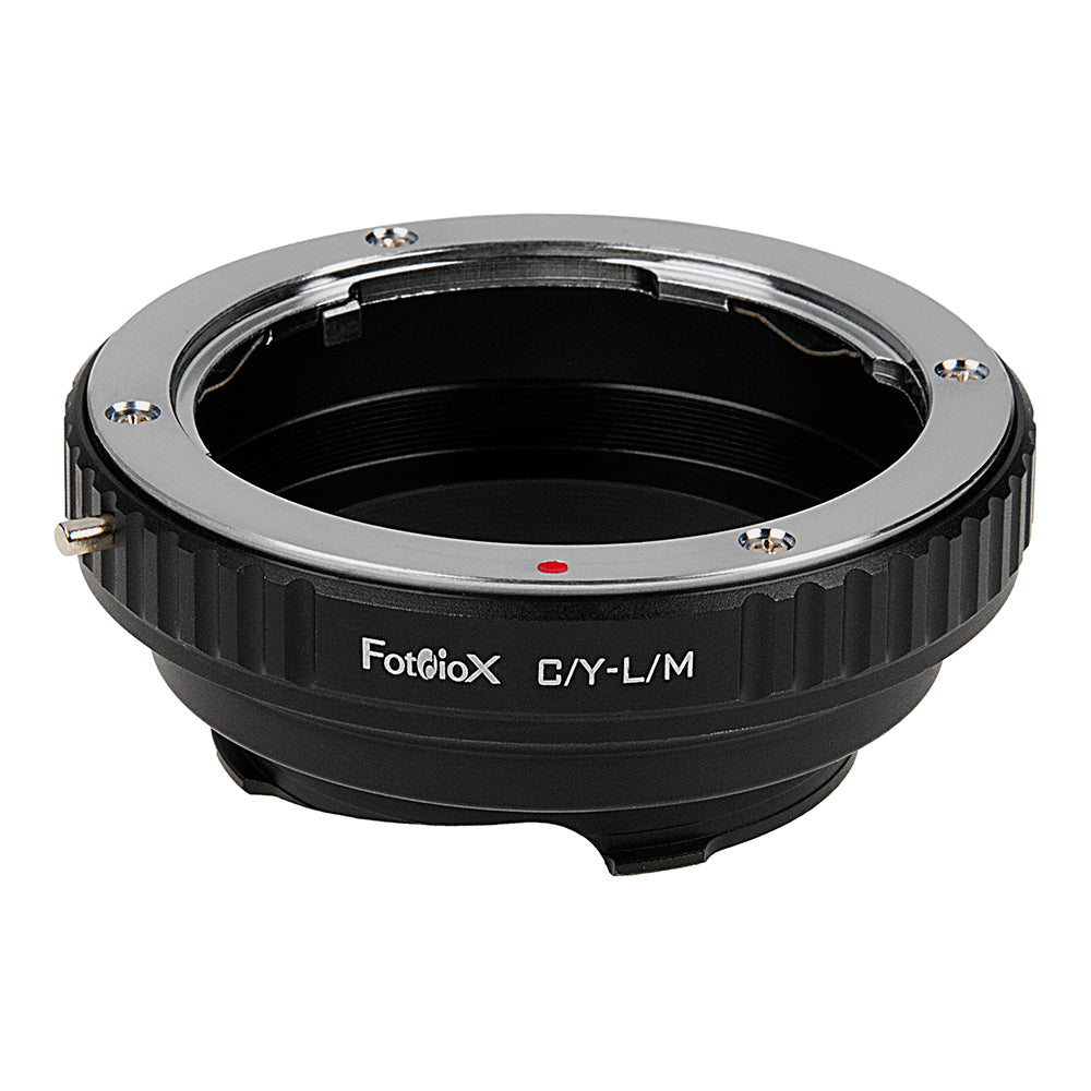 Fotodiox Lens Adapter with Leica 6-Bit M-Coding - Compatible with Contax/Yashica (CY) SLR Lenses to Leica M Mount Rangefinder Cameras