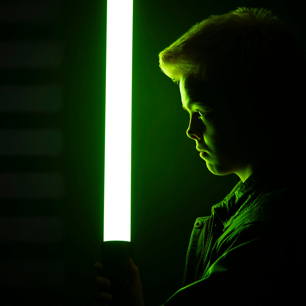 DaoLite: Prizmo Edition DLC-2 LED Tube Light - 2' RGBW+T 360 Degree Tube LED Wand Light Kit w/ Battery from Fotodiox