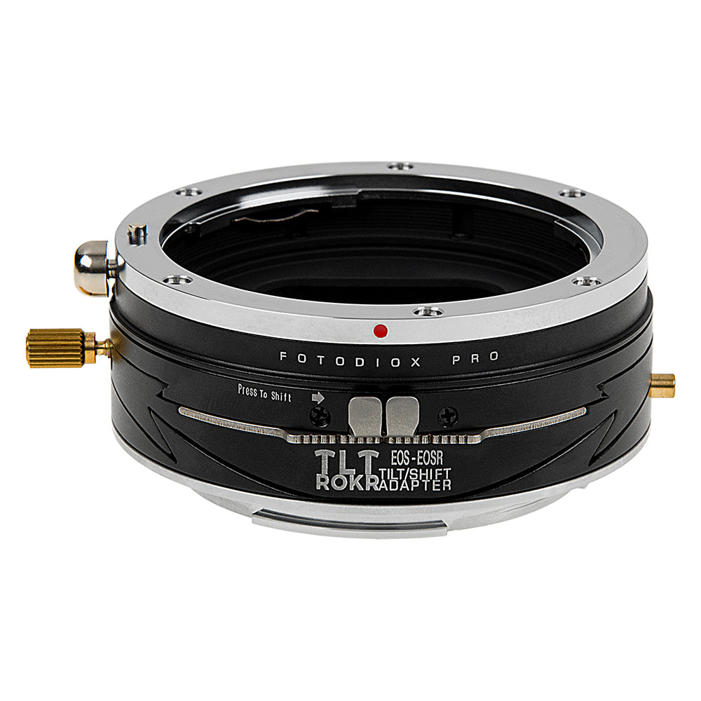 Fotodiox Pro TLT ROKR - Tilt / Shift Lens Mount Adapter Compatible with Canon EOS (EF) D/SLR Lenses to Canon RF Mount Mirrorless Camera Body