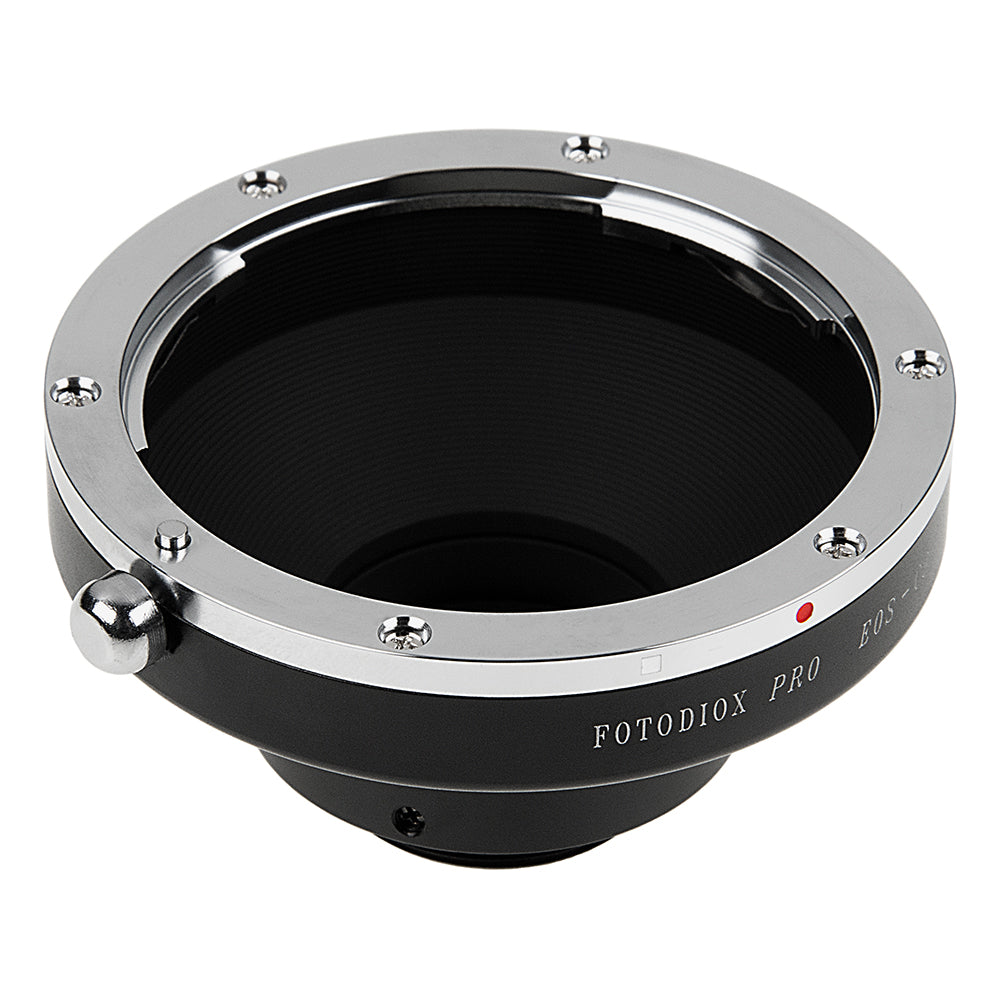 Fotodiox Pro Lens Mount Adapter - Compatible with Canon EOS (EF / EF-S) D/SLR Lenses to CS-Mount (1" Screw Mount) Cine & CCTV Camera Body