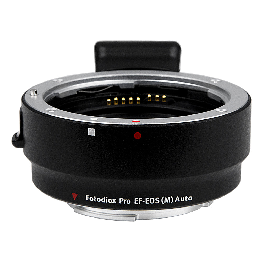 Fotodiox Pro Lens Mount Auto Adapter - Canon EOS (EF / EF-S) D/SLR Lens to Canon EOS M (EF-M Mount) Mirrorless Camera Body - with Full Automated Functions