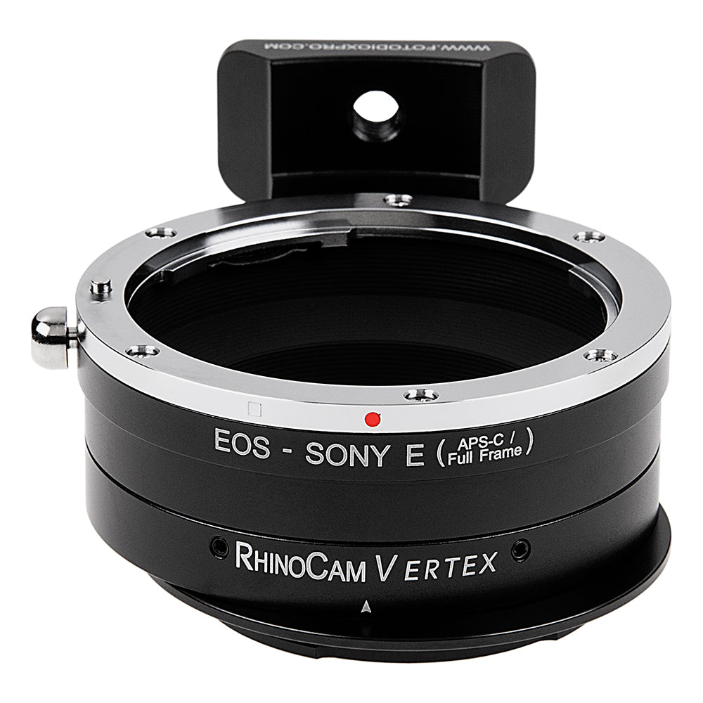 RhinoCam Vertex Rotating Stitching Adapter, Compatible with Canon EOS (EF / EF-S) D/SLR Lens to Sony Alpha E-Mount (APS-C Only) Mirrorless Cameras