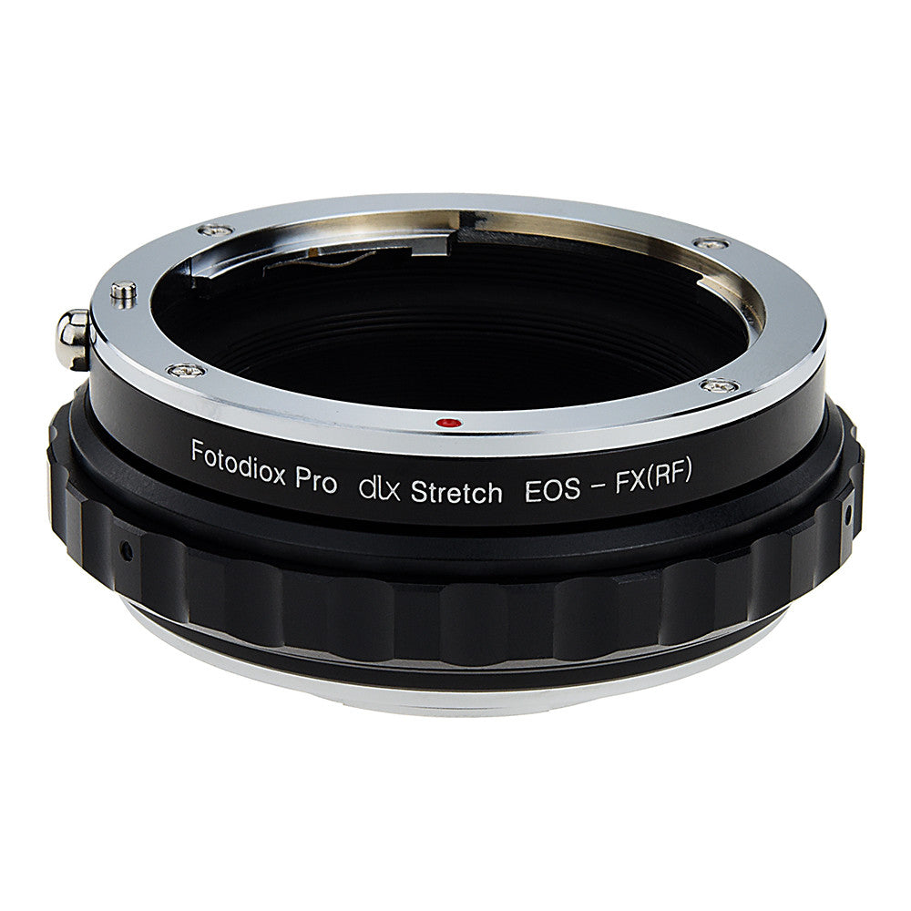 Fotodiox DLX Stretch Lens Adapter - Canon EOS (EF / EF-S) D/SLR Lens to Fujifilm Fuji X-Series Mirrorless Camera Body with Macro Focusing Helicoid and Magnetic Drop-In Filters