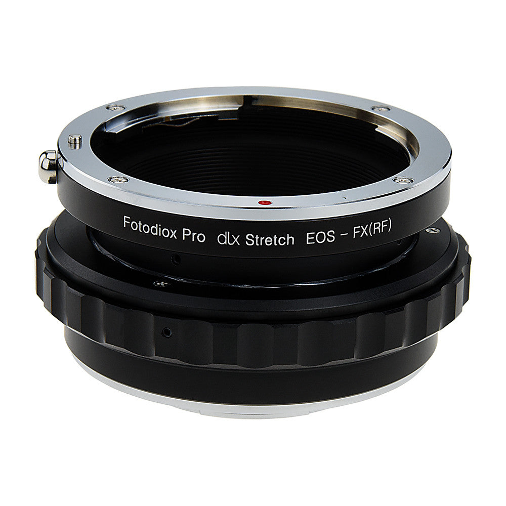 Fotodiox DLX Stretch Lens Adapter - Canon EOS (EF / EF-S) D/SLR Lens to Fujifilm Fuji X-Series Mirrorless Camera Body with Macro Focusing Helicoid and Magnetic Drop-In Filters
