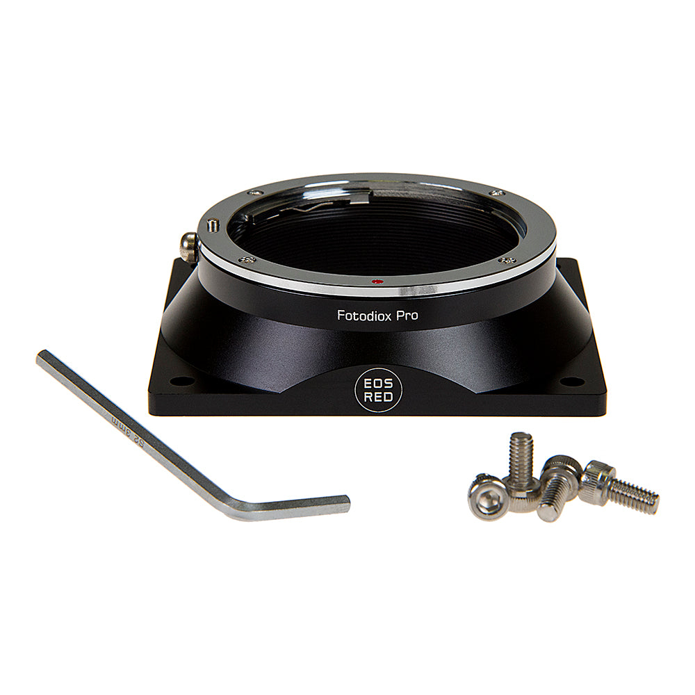 Fotodiox Pro Lens Mount Adapter - Compatible with Canon EOS (EF / EF-S) D/SLR Lenses to Red Digital Cinema Camera Bodies