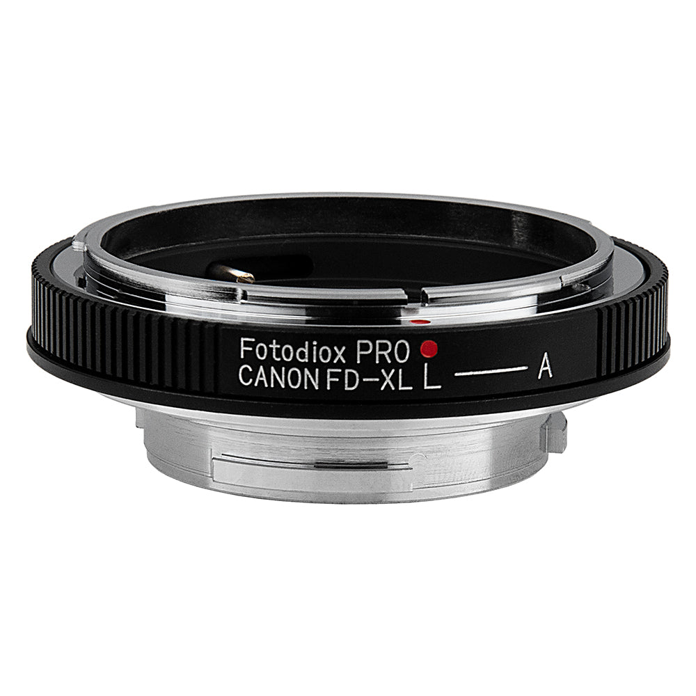 Fotodiox Pro Lens Mount Adapter Compatible with Canon FD, FL, New FD Lens to Canon XL Mount Video Camera. XL-1, XL-1s, XL-2, XL-H1 HDV Camcorder