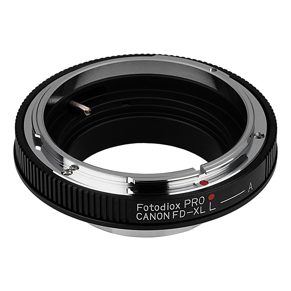 Fotodiox Pro Lens Mount Adapter Compatible with Canon FD, FL, New FD Lens to Canon XL Mount Video Camera. XL-1, XL-1s, XL-2, XL-H1 HDV Camcorder