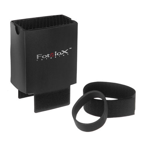 Fotodiox Flash Snoot with 20 Degree Grids for Speedlite Flash - Including Nikon, Canon, Vivitar, Sunpak, Nissin, Sigma, Sony, Pentax, Olympus, and Panasonic Speedlight Flashes