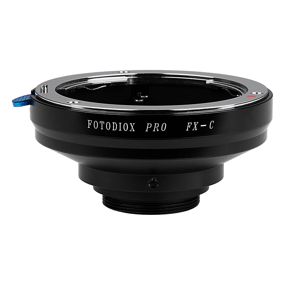 Fotodiox Pro Lens Mount Adapter - Compatible with Fuji Fujica X (1970-80s 35mm Film Era SLR Lenses) to fit C-Mount (1" Screw Mount) Cine & CCTV Cameras