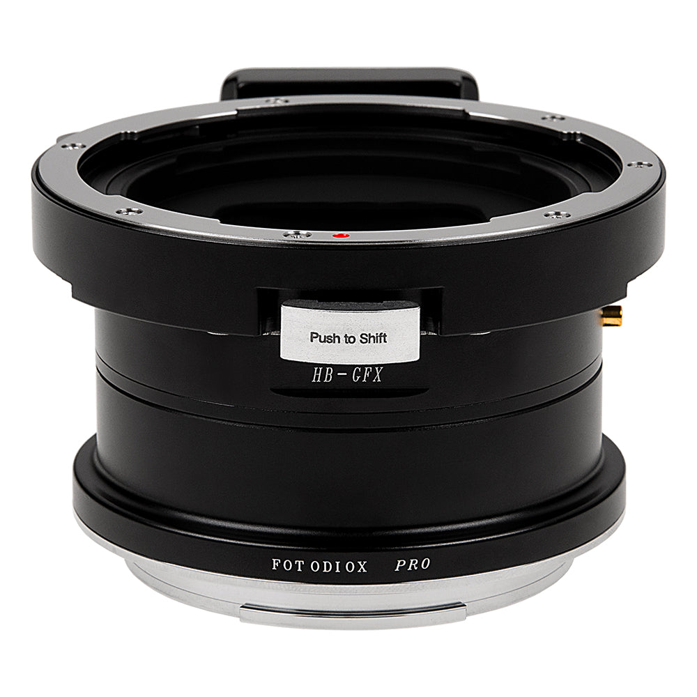 Fotodiox Pro Lens Mount Shift Adapter - Compatible With Hasselblad V-Mount SLR Lens to Fujifilm G-Mount (GFX) Mirrorless Cameras