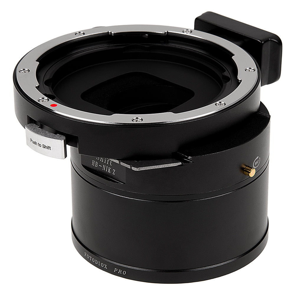 Fotodiox Pro Lens Mount Shift Adapter - Compatible With Hasselblad V-Mount SLR Lens to Nikon Z-Mount Mirrorless Cameras
