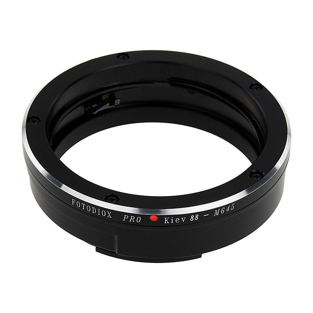 Fotodiox Pro Lens Adapter - Compatible with Kiev 88 SLR Lenses to Mamiya 645 (M645) Mount Cameras
