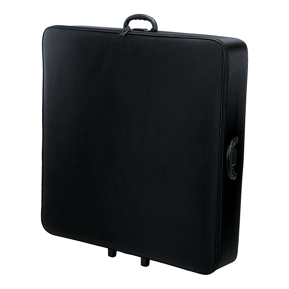 Padded Soft Carrying Case with Wheels and Extendable Handle for Fotodiox Pro FlapJack Studio XL (C-1500RSV) 30-Inch Bicolor LED Edge Light - Case Only