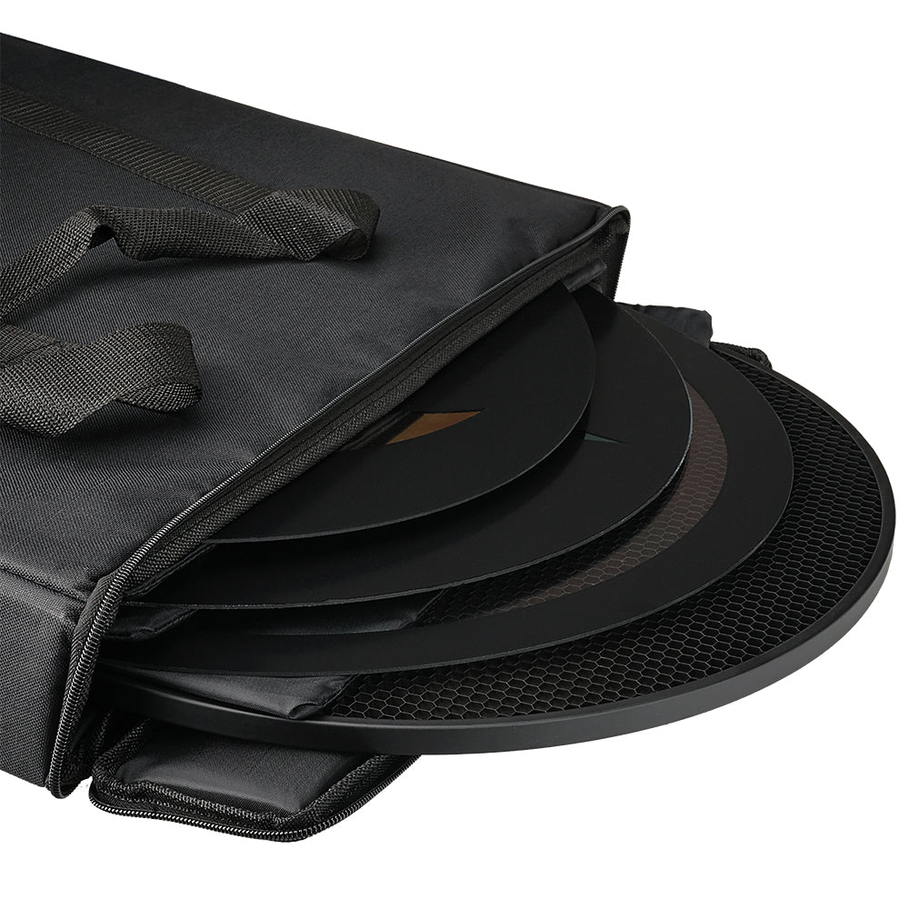 Fotodiox Pro FACTOR Jupitor Accessory Pack - Grid, 3x Creative Masks and Carrying Case