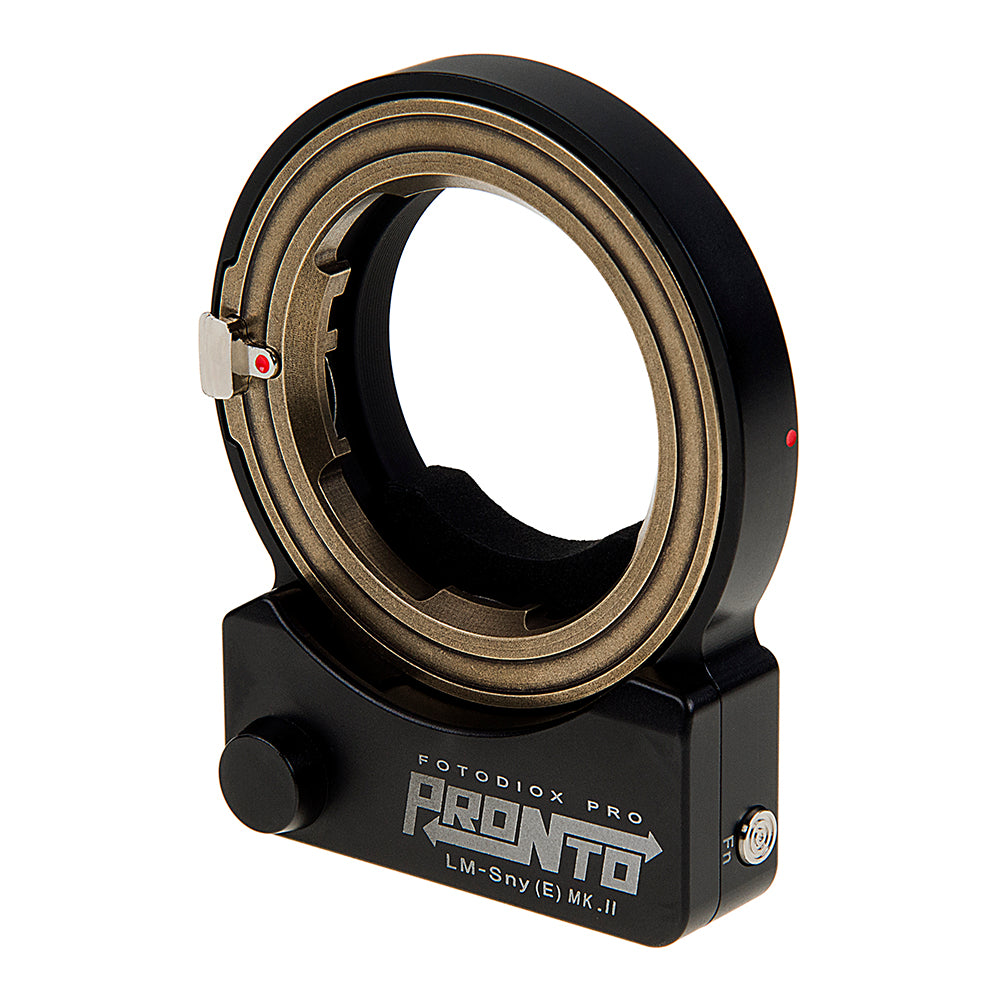 Fotodiox Pro PRONTO Autofocus Adapter Mark II - Compatible with Leica M Mount Lens to Sony E-Mount Cameras, Upgraded Autofocus Adapter