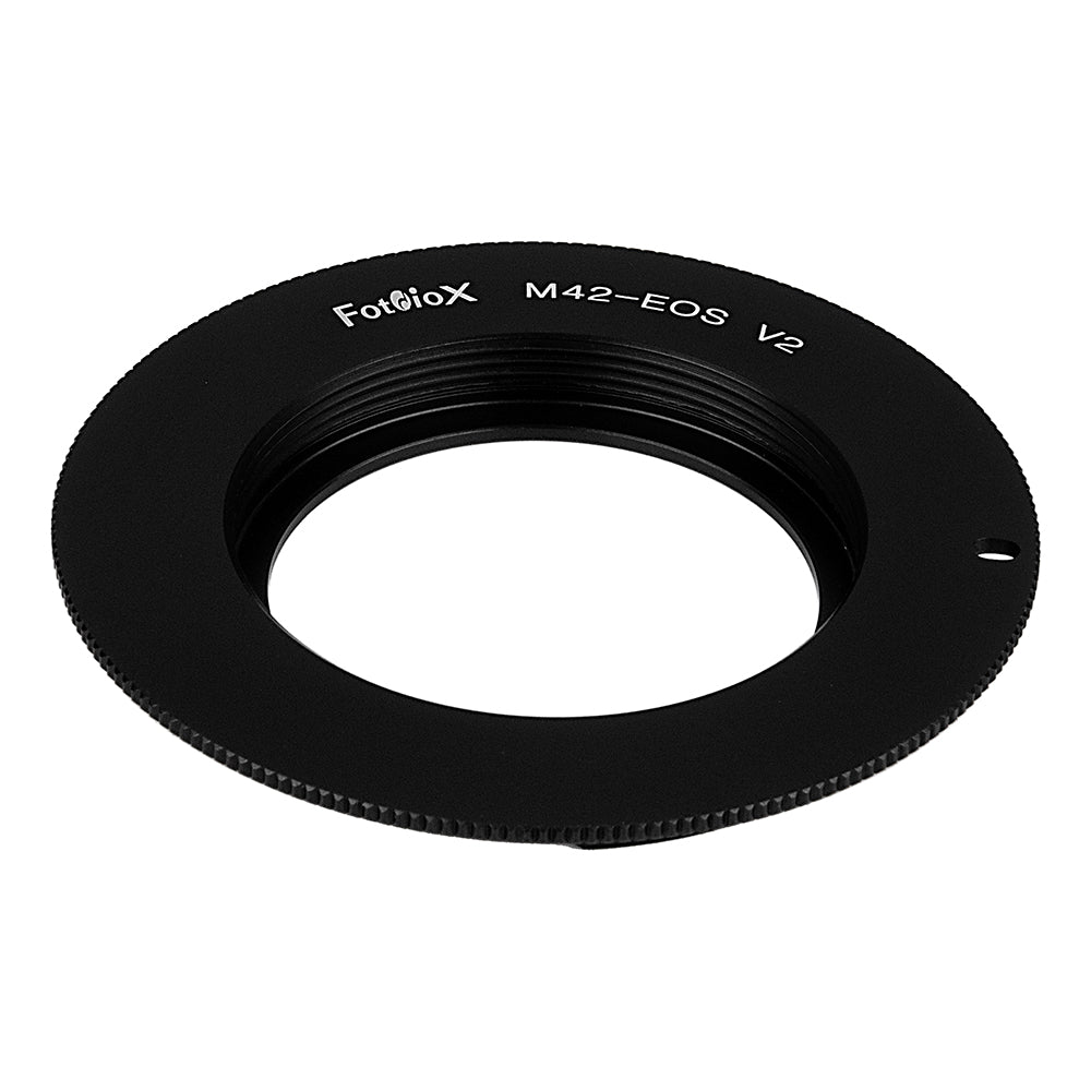 Fotodiox Lens Mount Adapter - M42 Type 2 Screw Mount SLR Lens to Canon EOS (EF, EF-S) Mount SLR Camera Body