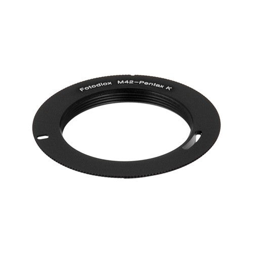 Fotodiox Lens Mount Adapter - M42 Type 1 Screw Mount SLR Lens to Pentax K (PK) Mount SLR Camera Body