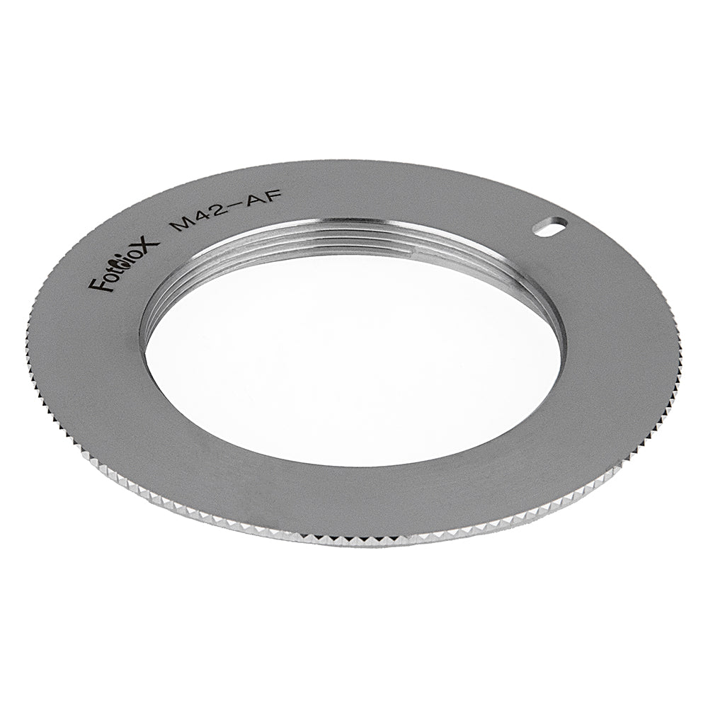 Fotodiox Pro Lens Mount Adapter -  M42 Type 1 (42mm x1 Screw Mount) Lens to Sony Alpha A-Mount (and Minolta AF) Mount SLR Camera Body