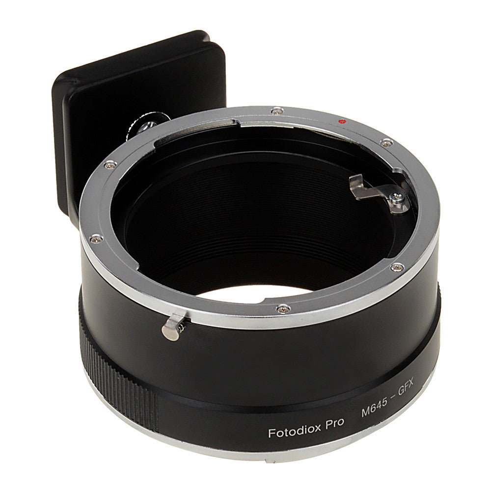 Fotodiox Pro Lens Adapter - Compatible with Mamiya 645 (M645) Mount Lenses to Fujifilm G-Mount Digital Camera Body