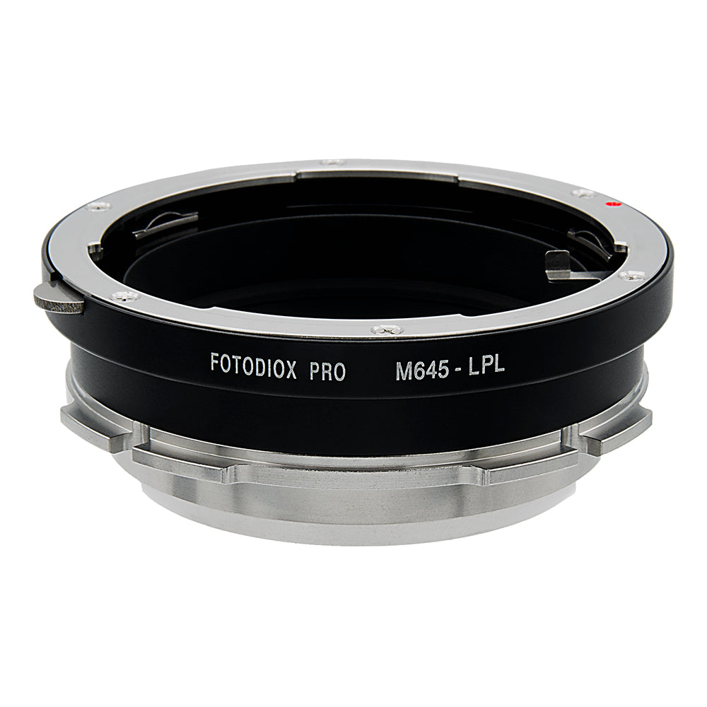 Fotodiox Pro Lens Mount Adapter - Compatible with Mamiya 645 (M645) Mount Lenses to Arri LPL (Large Positive Lock) Mount Cameras