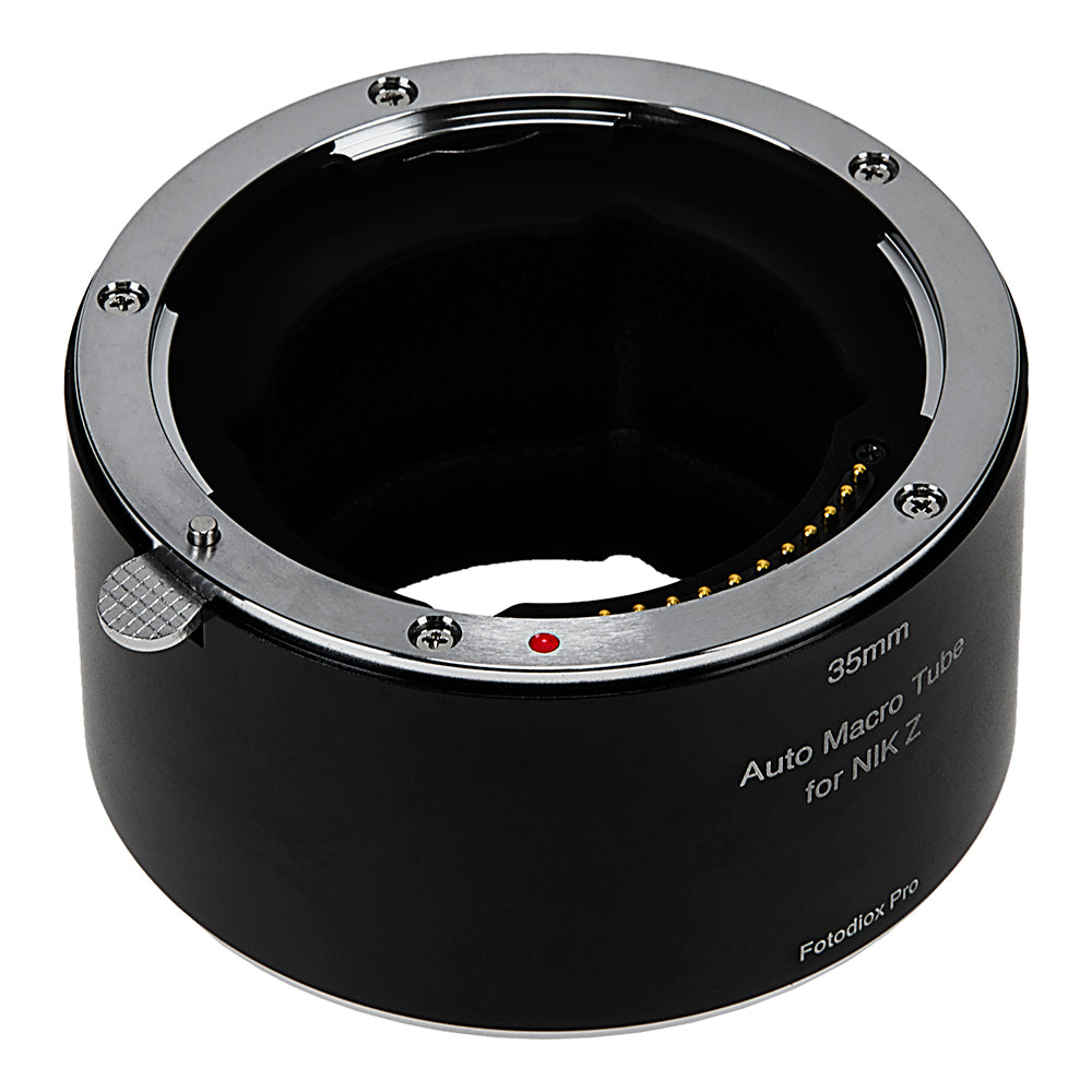 Fotodiox Pro Automatic Macro Extension Tube, 35mm Section - for Nikon Z-Mount MILC Cameras for Extreme Close-up Photography