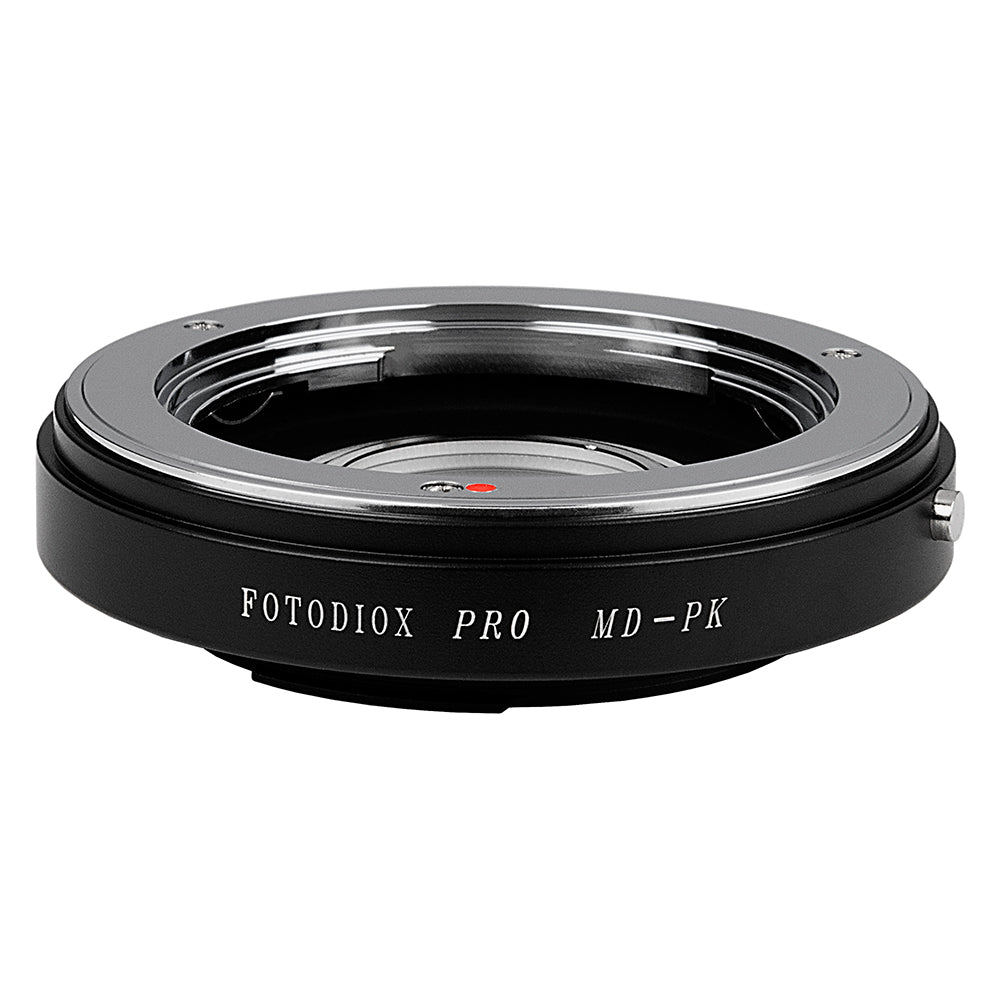 Fotodiox Pro Lens Mount Adapter - Minolta Rokkor (SR / MD / MC) SLR Lens to Pentax K (PK) Mount SLR Camera Body
