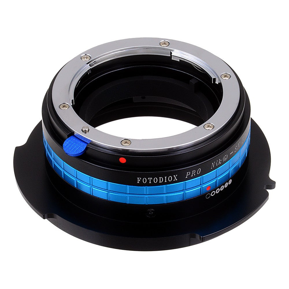Fotodiox Pro Lens Adapter - Compatible with Nikon Nikkor F Mount G-Type D/SLR Lenses to Sony CineAlta FZ-Mount Cameras with Built-In Aperture Control Dial