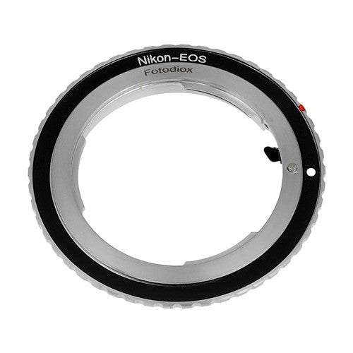 Nikon F-mount SLR Lens to Canon EOS Mount SLR Camera Body Adapter