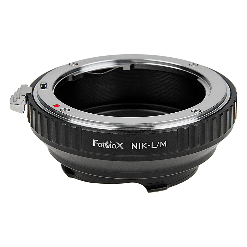 Fotodiox Lens Adapter - Compatible with Nikon F Mount D/SLR Lenses to Leica M Mount Rangefinder Cameras