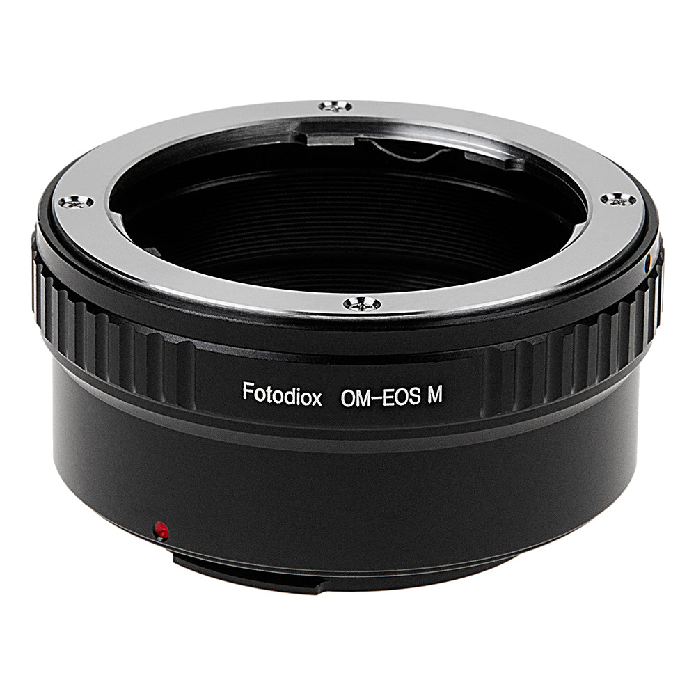 Fotodiox Lens Mount Adapter - Olympus Zuiko (OM) 35mm SLR Lens to Canon EOS M (EF-M Mount) Mirrorless Camera Body