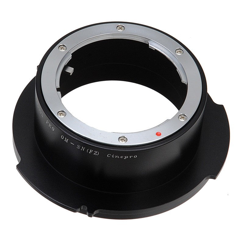 Fotodiox Pro Lens Mount Adapter - Olympus Zuiko (OM) 35mm SLR Lens to Sony CineAlta FZ-Mount Camera Bodies