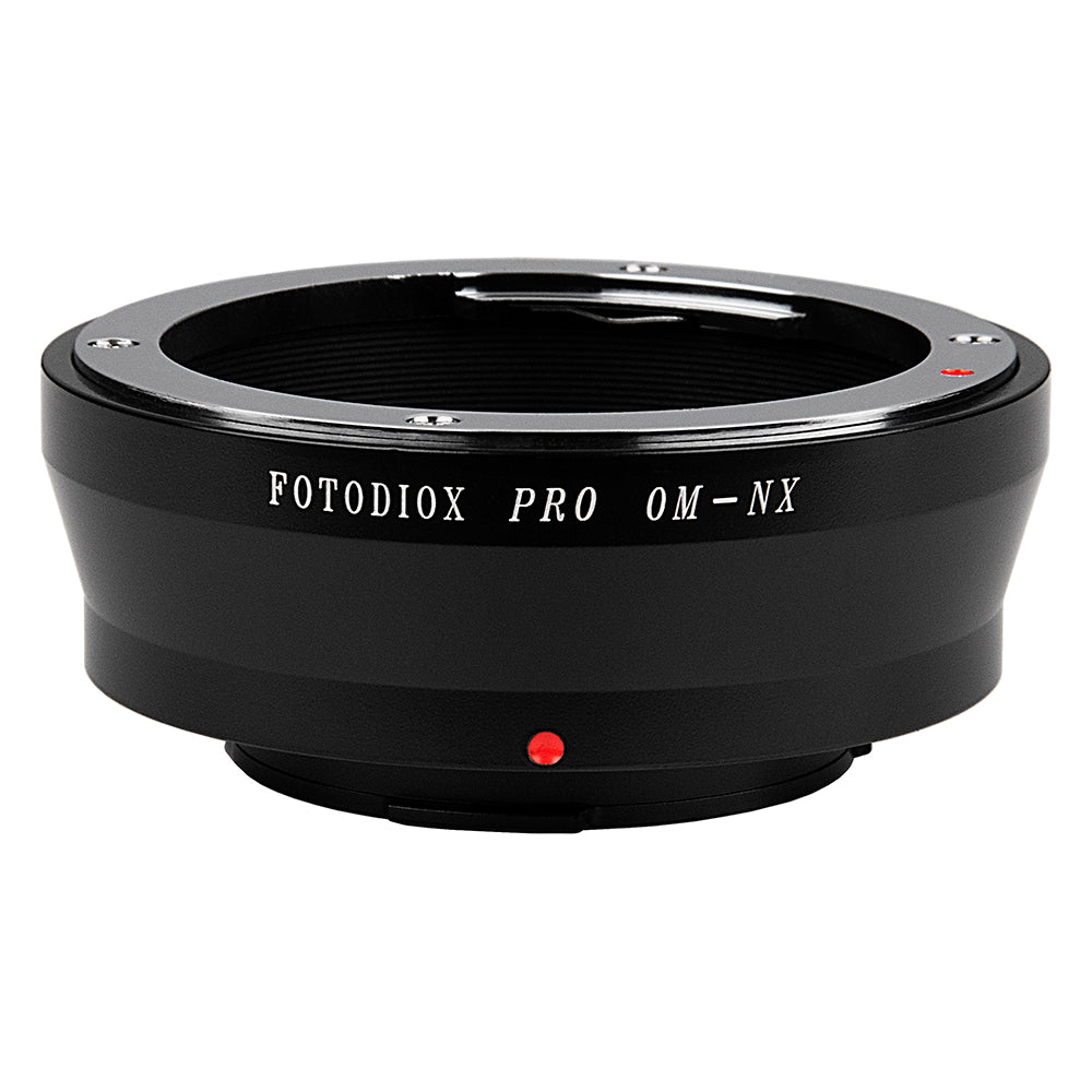 Fotodiox Pro Lens Adapter - Compatible with Olympus OM 35mm SLR Lenses to Samsung NX Mount Mirrorless Cameras
