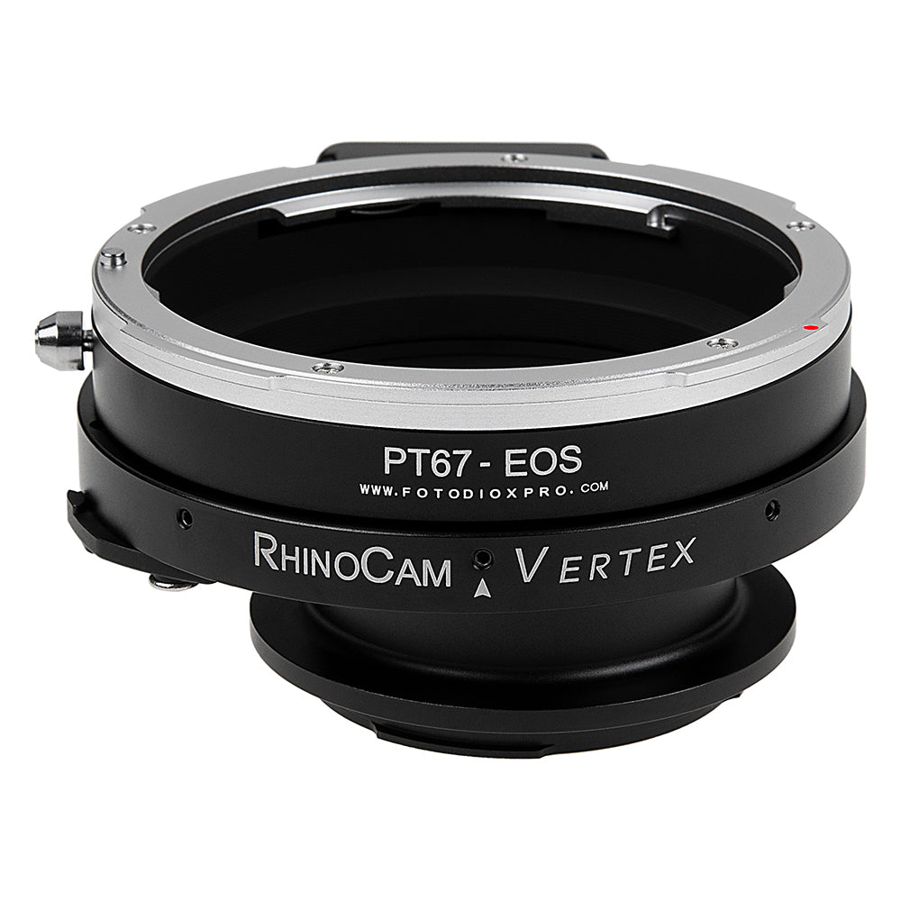 RhinoCam Vertex Rotating Stitching Adapter - Compatible With Pentax 6x7 (P67) Mount Lens to Canon EOS (EF, EF-S) Mount D/SLR Camera Body