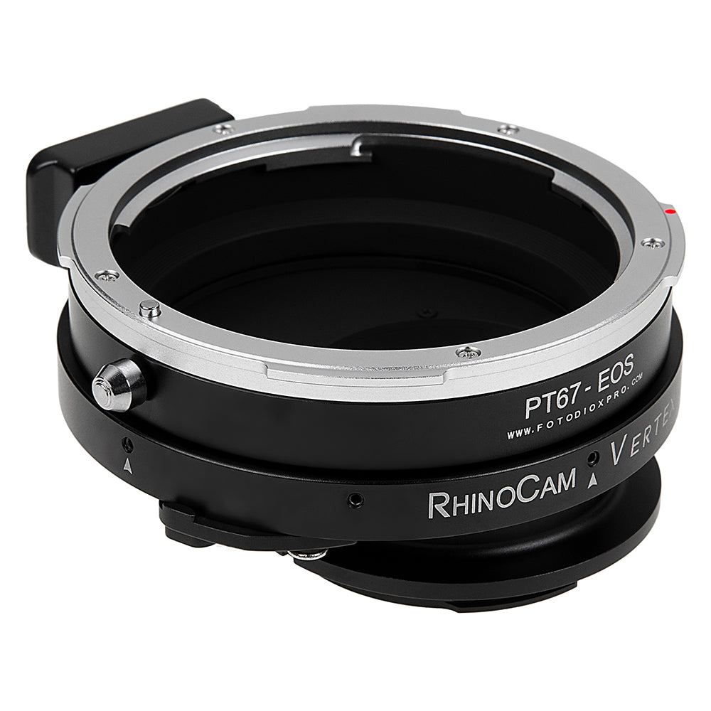 RhinoCam Vertex Rotating Stitching Adapter - Compatible With Pentax 6x7 (P67) Mount Lens to Canon EOS (EF, EF-S) Mount D/SLR Camera Body