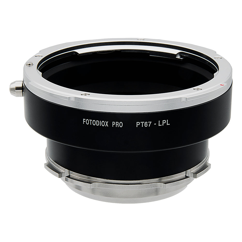 Fotodiox Pro Lens Mount Adapter - Compatible with Pentax 6x7 (P67, PK67) Mount SLR Lenses to Arri LPL (Large Positive Lock) Mount Cameras