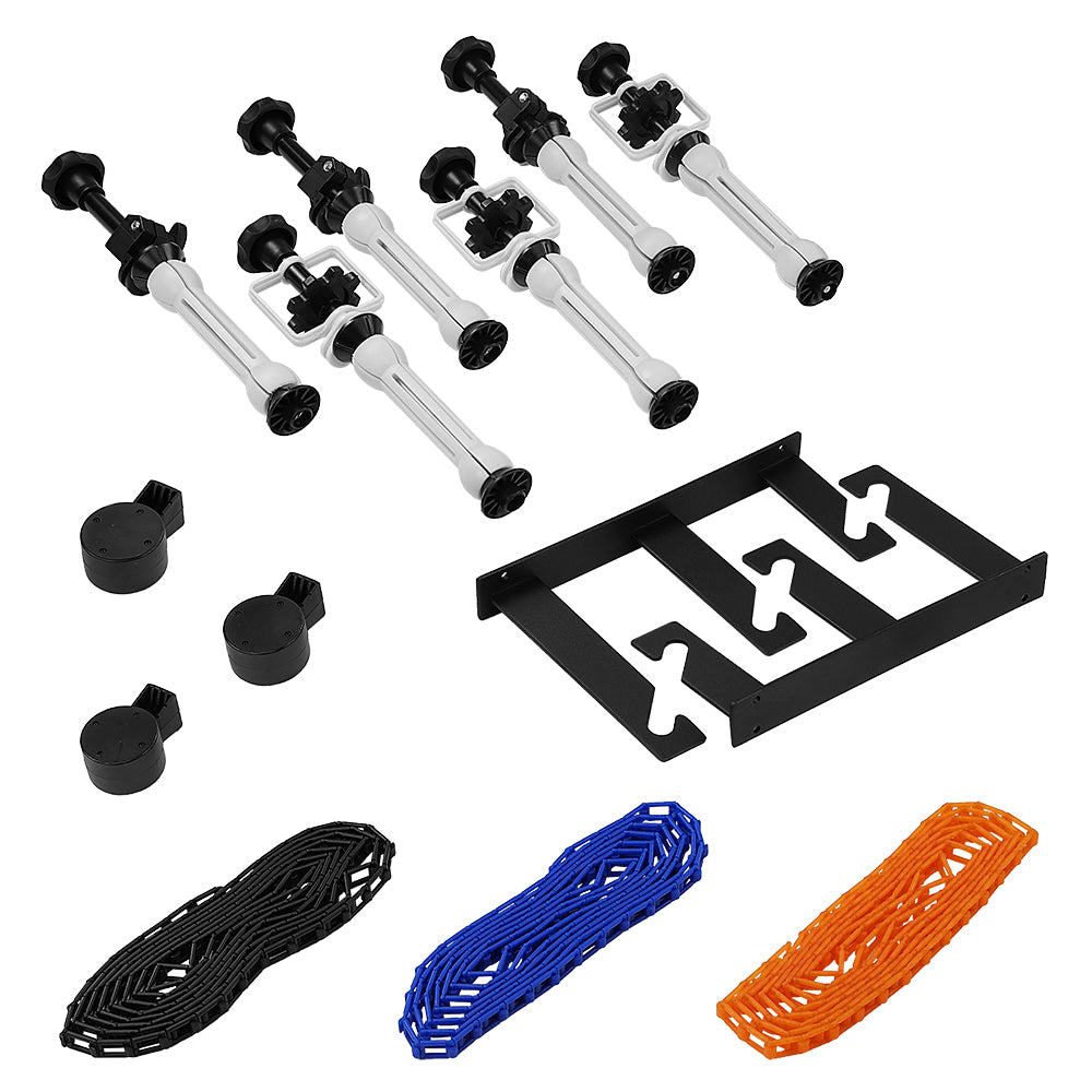 Fotodiox Triple Roller Paper Drive Set with Wall Mount Support for Mounting 3x Paper Background Roll