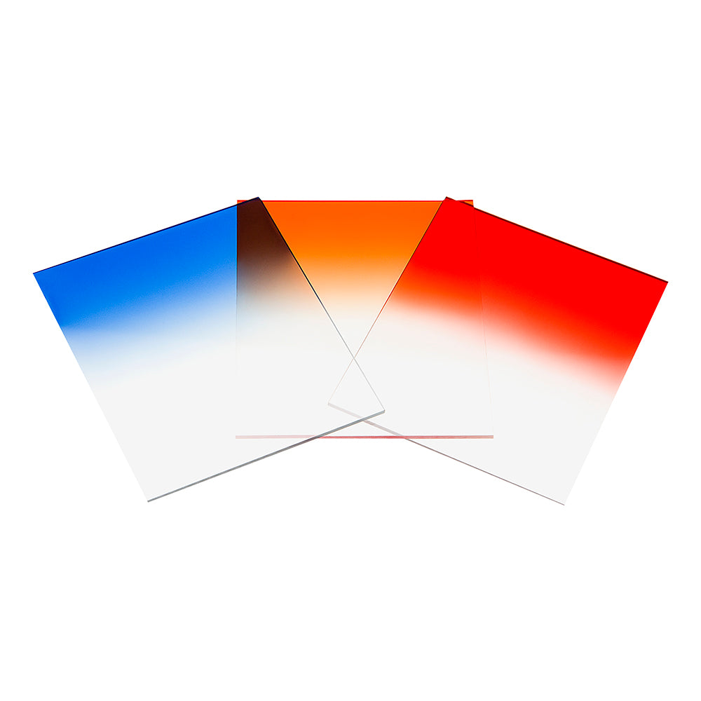 Fotodiox Pro 84mm Graduated Color Filters - Compatible with Fotodiox Pro 84mm Filter Holders and Cokin P-Series (M) Filter Holders