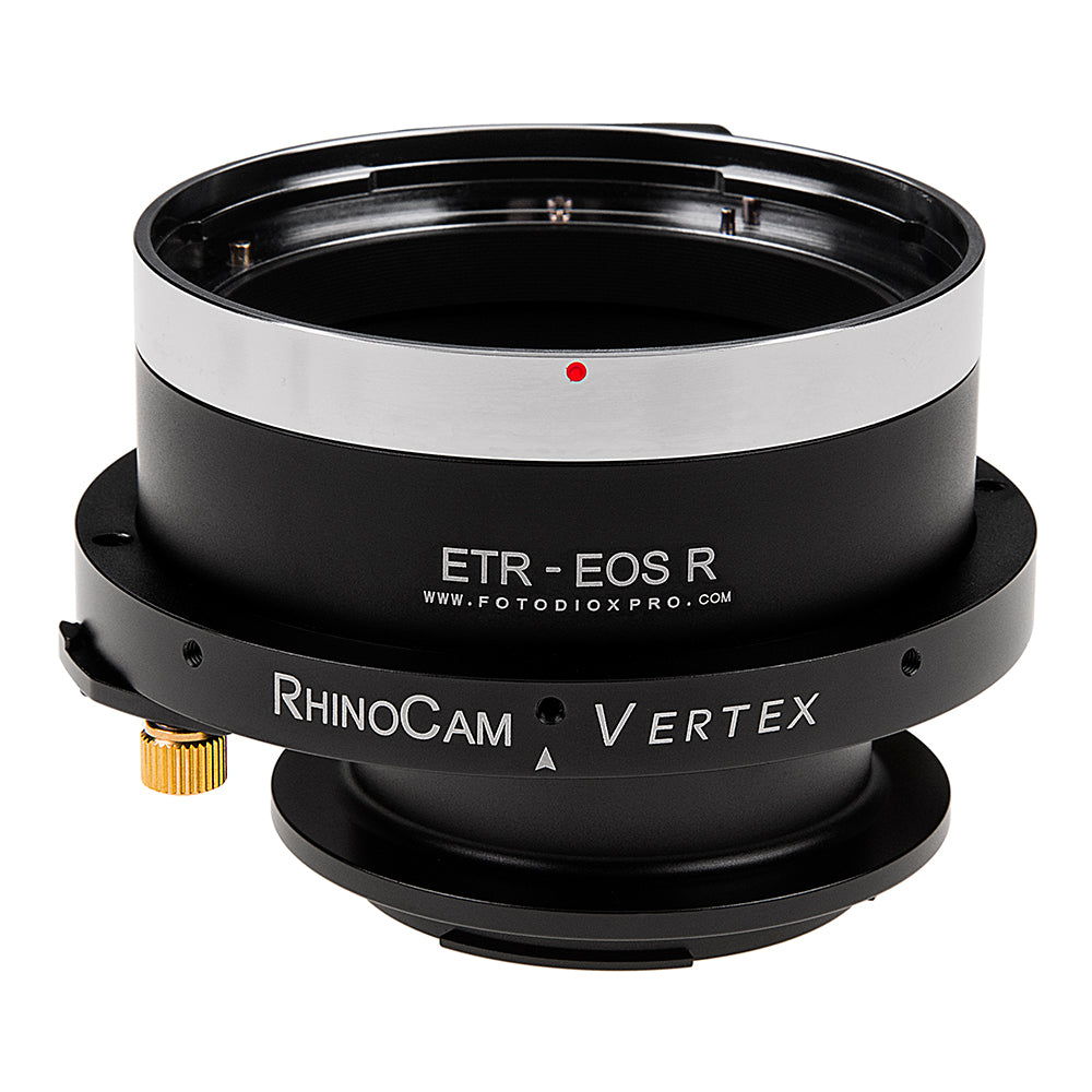 RhinoCam Vertex Rotating Stitching Adapter, Compatible with Bronica ETR Mount SLR Lens to Canon RF Mount Mirrorless Cameras