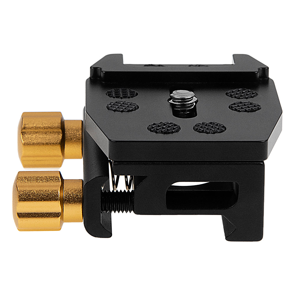 RAIL DOGZ Low Profile Rail Mount for Small Cameras  - All Metal Mount for Picatinny 1913 Rail Integration System