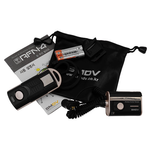 SMDV RFN-4 Wireless Remote Shutter Release Cable for Cameras
