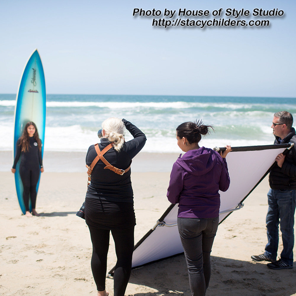 Pro Studio Solutions Sun Scrim - Collapsible Frame Diffusion & Silver/White Reflector Kit with Handle and Carry Bag