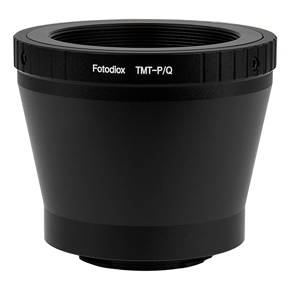 Fotodiox Lens Adapter - Compatible with T-Mount (T/T-2) Screw Mount SLR Lenses to Pentax Q (PQ) Mount Mirrorless Cameras